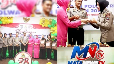 Syukuran Hari Jadi ke-78 Polwan, Kapolres Binjai Tekankan Integritas dan Pelayanan Humanis