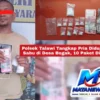 Polsek Talawi Tangkap Pria Diduga Kuasai Sabu di Desa Bogak, 10 Paket Diamankan