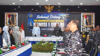 Komisi I DPR RI Dorong Kodaeral I Perkuat Logistik dan Patroli Laut di Barisan Utara