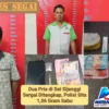 Dua Pria di Sei Sijenggi Sergai Ditangkap, Polisi Sita 1,56 Gram Sabu