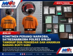 Satresnarkoba Polres Binjai Tangkap Dua Pengedar, Sabu Hampir 4 Gram Disita