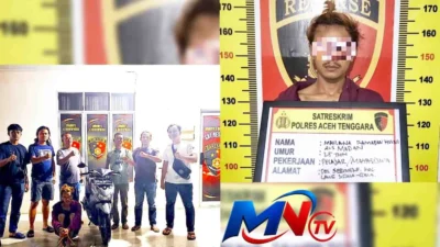 Tak Butuh Waktu Lama, URC Polres Aceh Tenggara Amankan Pelaku Pencurian Motor