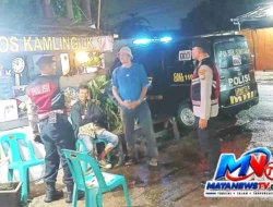 Patroli Dini Hari Polsek Sunggal Sasar Kejahatan Jalanan dan Tawuran