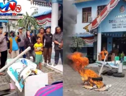 Kades Helvetia Terbitkan Surat Tanah di Objek Sama, Warga Geruduk Kantor Desa dan Bakar Ban