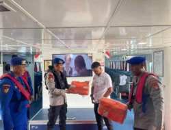Satpolairud Polres Karimun Periksa Alat Keselamatan Tiga Kapal Penumpang