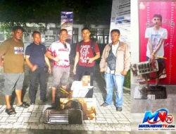 Polsek Dolok Masihul Ringkus Pencuri Kompresor AC SMAN 1, Satu Pelaku Buron,
