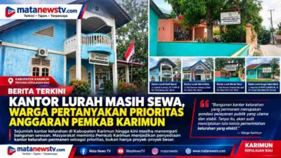 Kantor Lurah Masih Sewa, Warga Pertanyakan Prioritas Anggaran Pemkab Karimun