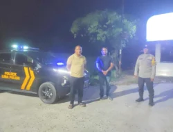 Patroli Malam, Polsek Lima Puluh Antisipasi Tawuran dan Geng Motor