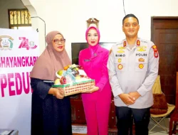 Kapolres Binjai Anjangsana ke Personel Sakit Menahun, Berikan Dukungan dan Tali Asih