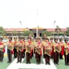 HUT Polantas ke-71, Satlantas Polres Karimun Edukasi Pelajar Lewat Polisi Cilik dan Mural