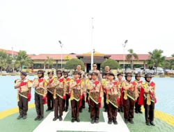 HUT Polantas ke-71, Satlantas Polres Karimun Edukasi Pelajar Lewat Polisi Cilik dan Mural