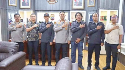 Kapolres Binjai Perkuat Sinergi dengan Bawaslu Langkat, Bahas Kamtibmas