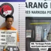 Satresnarkoba Polres Labuhanbatu Tangkap Pria di Marbau, Sabu 1,88 Gram Disita