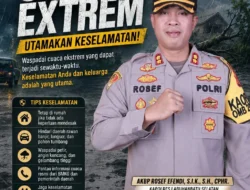 Waspada Cuaca Ekstrem, Kapolres Labusel Ingatkan Warga Utamakan Keselamatan Keluarga