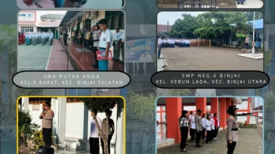 Police Go To School, Kapolres Binjai Dorong Pelajar Jadi Generasi Berkarakter