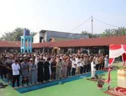 Wujudkan Ikhtiar Spiritual, 863 Petugas dan Warga Binaan Lapas Rantauprapat Gelar Salat Istisqa