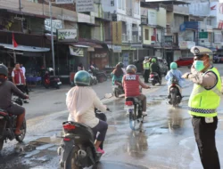 Strong Point Pagi, Polres Aceh Tenggara Perkuat Pengaturan Lalu Lintas di Titik Rawan