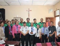 36 Warga Binaan Lapas Rantauprapat Ikuti Pembinaan Kerohanian Kristen