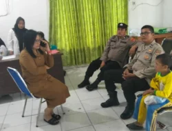 Sat Binmas Polres Sergai Evakuasi Anak Terlantar, Serahkan ke Dinsos untuk Penanganan