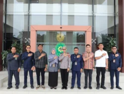 Kapolres Sergai Kunjungi Kejari dan Pengadilan Agama, Bahas Koordinasi Penanganan Perkara