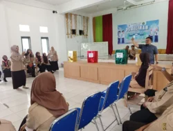 MTS Al Manar Gelar Pemilihan Ketua-Wakil OSIM Layaknya Pemilu, Reyval-Nazwa Unggul