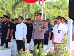 Kapolres Batu Bara Hadiri Apel Gabungan Operasi Pengawasan Perairan Batu Bara–Serdang Bedagai