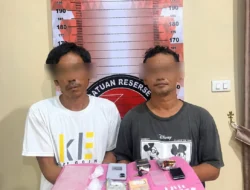 13 Paket Sabu Disembunyikan di Bawah Lantai Kedai, Dua Pria Diamankan Polres Aceh Tenggara