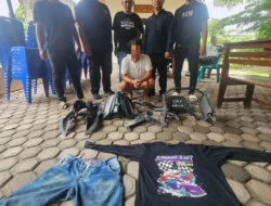 Polsek Sei Rampah Ringkus Pelaku Curanmor di Alun-Alun Sergai, Onderdil Disita