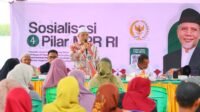 Sosialisasi Empat Pilar di Langkat, Senator M. Nuh Tekankan Pentingnya Semangat Kebangsaan dan Maritim Melayu