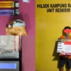 Polsek Kampung Rakyat Ringkus Pria di Perkebunan Sawit, 1,46 Gram Sabu Diamankan