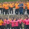 Sambut HKGB ke-74, Kapolres Labusel Ajak Personel dan Bhayangkari Jaga Kebugaran dan Kekompakan