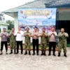 HUT ke-81 TNI, Polsek Jajaran Polres Labusel Sambangi Koramil dan Subdenpom
