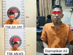 Polres Batu Bara Gerebek Sarang Narkoba di Tanjung Tiram, Tiga Pria Diamankan