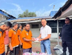 Lapas Kotapinang Salurkan Bantuan Peralatan Mandi untuk Warga Binaan