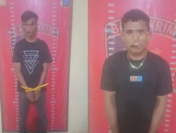 Polsek Dolok Masihul Ringkus Dua Terduga Pelaku Pembongkaran Rumah, Kerugian Korban Rp25 Juta