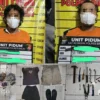 Satreskrim Polres Binjai Bekuk Dua Terduga Pelaku Curat Toko, Kerugian Rp157 Juta