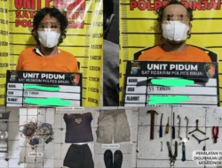 Satreskrim Polres Binjai Bekuk Dua Terduga Pelaku Curat Toko, Kerugian Rp157 Juta