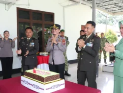 Meriahkan HUT TNI ke-81, Polres Sergai Kunjungi Kodim 0204/DS dan Brigif-7/Rimba Raya