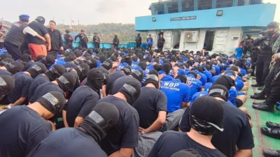 313 Napi Dipindahkan ke Nusakambangan, Pengamanan Diperketat Berdasarkan Asesmen Risiko